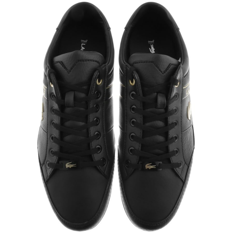 Lacoste Chaymon Trainers Black Mainline Menswear Denmark